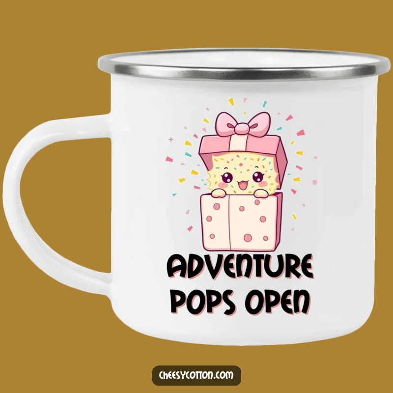 Funny Present Blast Camping Mug: Enjoy Hot Drinks with a Hilarious Surprise