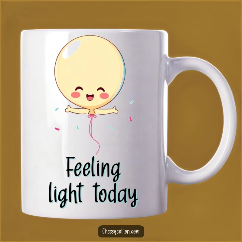 Funny Playful Balloon Streamer Mug: A Cheerful & Hilarious Gift for Party Enthusiasts