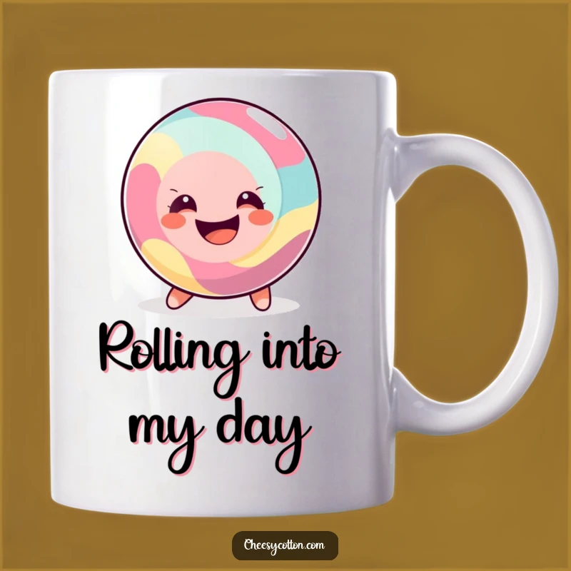 Funny Happy Candy Mug: Sweeten Your Day with this Cheerful Treat Gift