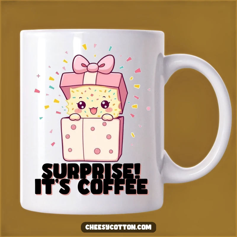 Funny Festive Present Blast Mug: A Hilarious Gift Idea for Party Lovers