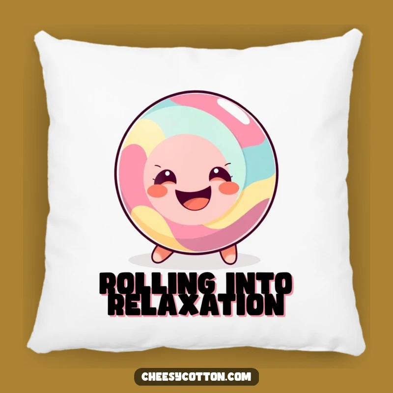 Funny Happy Candy Pillow: Cuddle Up with Sweetness and Comfort