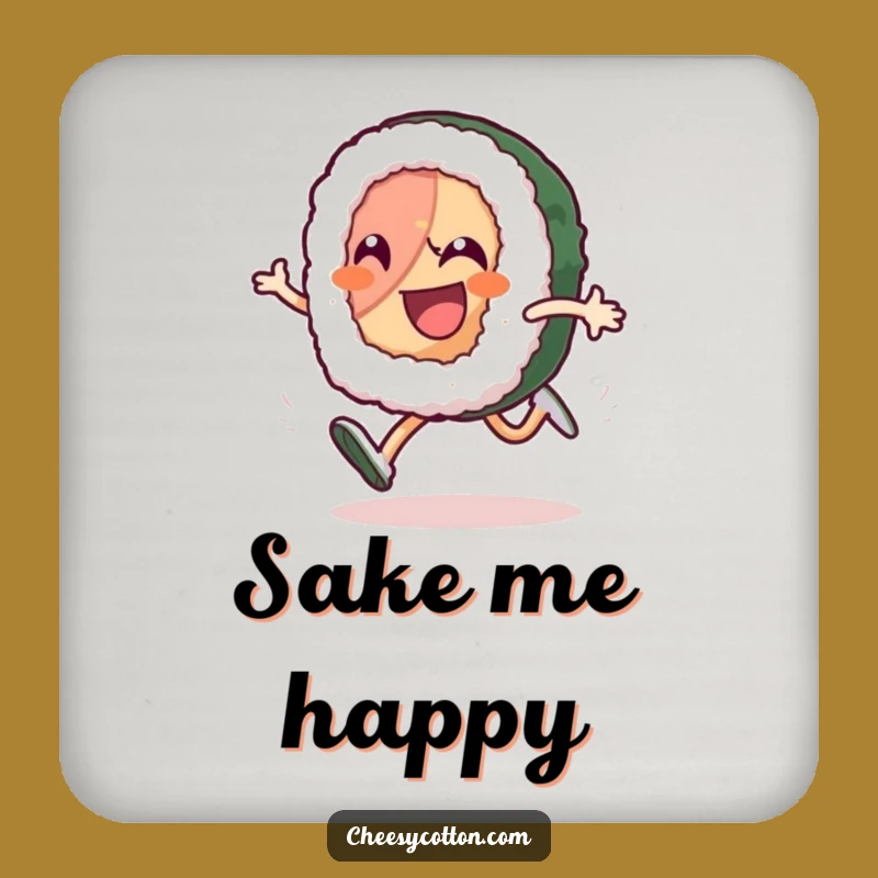 Funny Sushi Roll Coaster: High-Knee Jogger Table Protector, Quirky Funny Gift