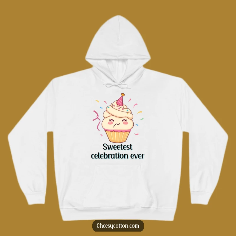 Funny Cupcake Streamers Hoodie: Cozy Up with This Hilarious and Festive Wear