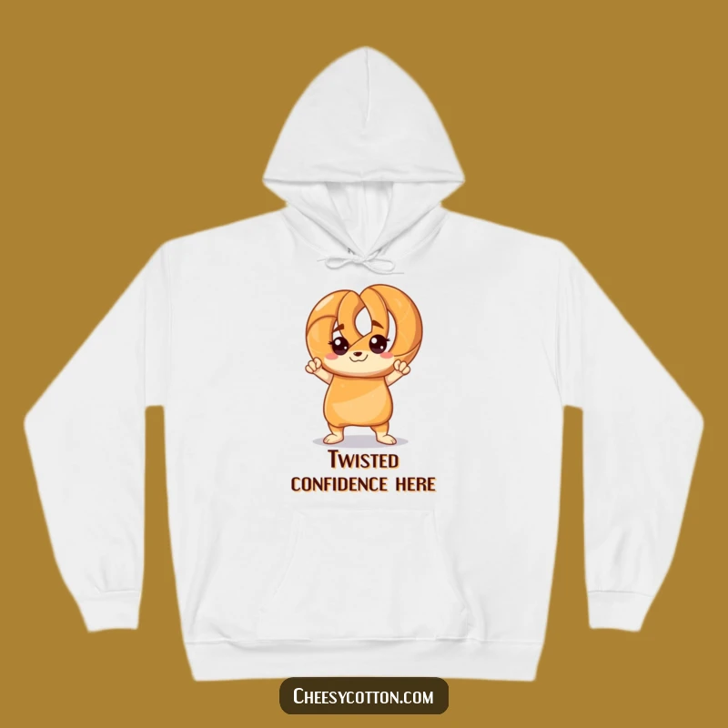 Funny Pretzel Pose Hoodie: Cozy Up with This Confident and Hilarious Wear