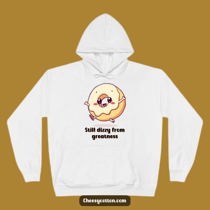 Funny Kawaii Doughnut Cartwheel Hoodie Ultimate Cozy Comfort And Laughter