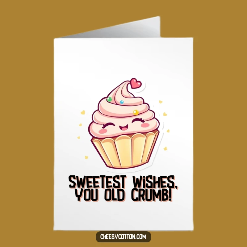 Free Printable Happy Birthday Cupcake Card: Hilarious Downloadable Gift for Sweet Celebrations