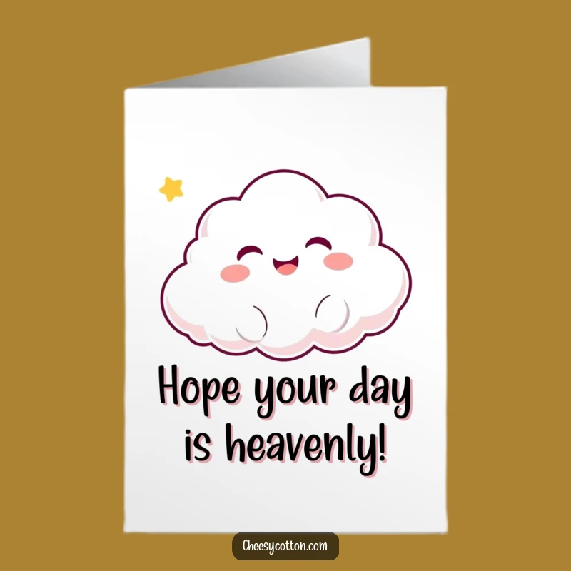 Free Printable Birthday Cloud Card: Giggle-Inducing Downloadable for Sky-High Joy