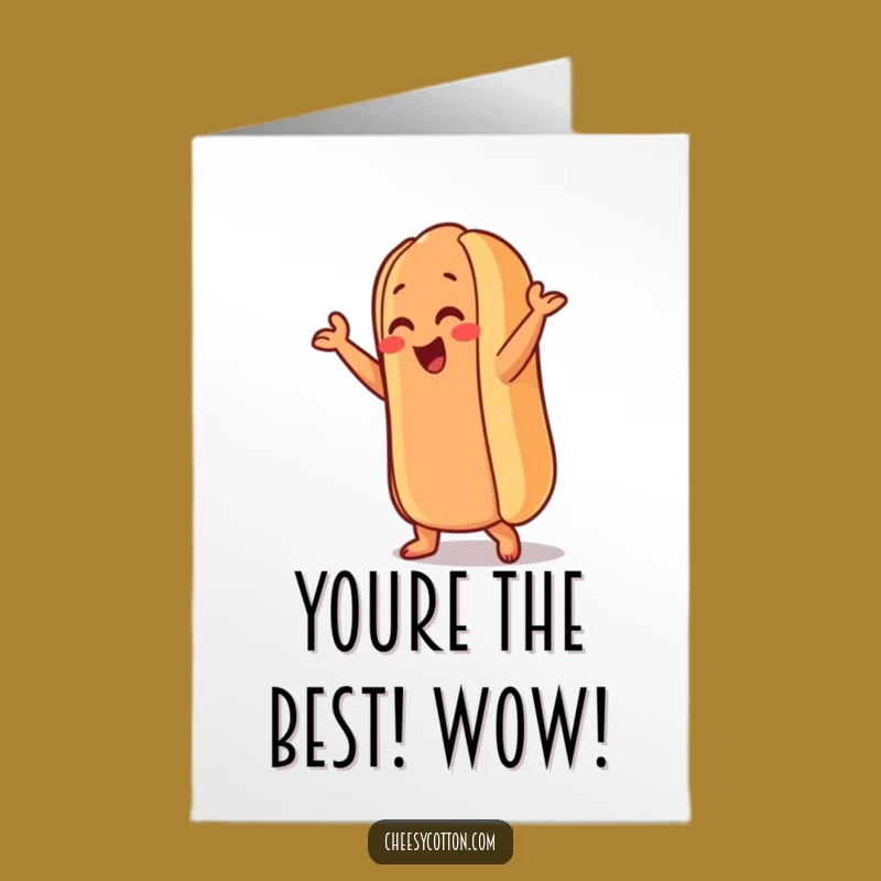 Free Printable Congrats Card: Hot Dog Dance to Celebrate Your Big Win