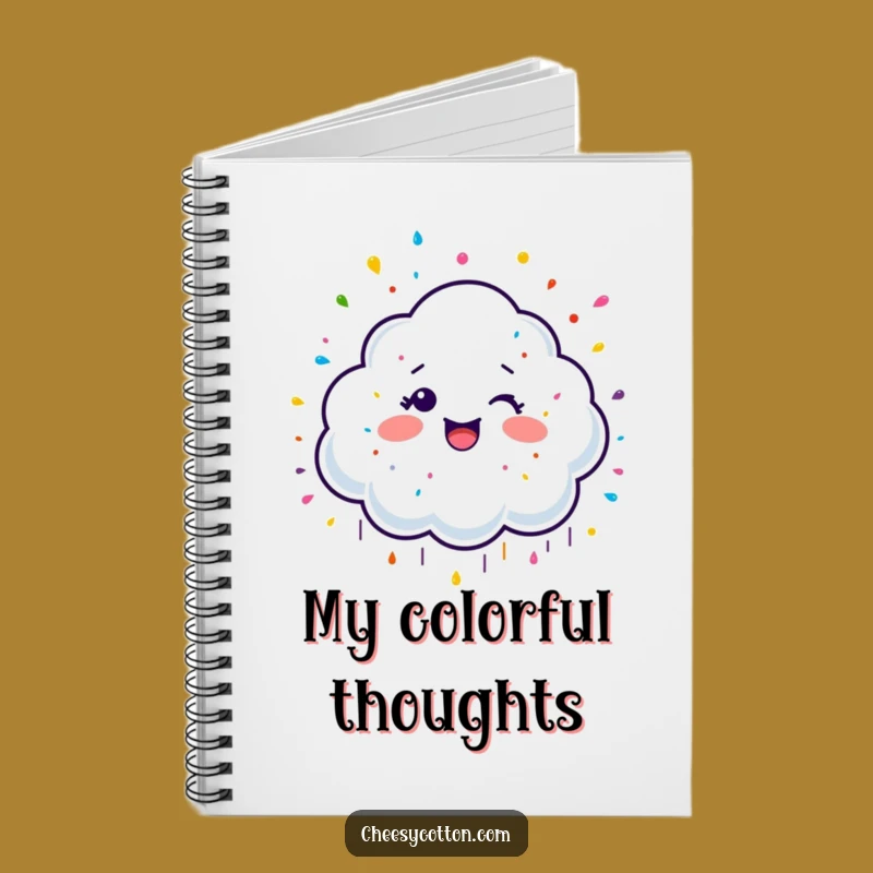 Funny Cloud Notebook: Jot Down Sweet Ideas, a Great Funny Gift!