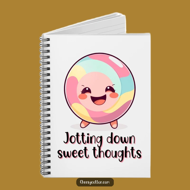 Funny Happy Candy Notebook: Jot Down Sweet Ideas with a Smile