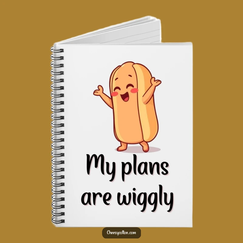 Funny Hot Dog Notebook: Jot Down Ideas with Dance Moves, a Fun Gift!