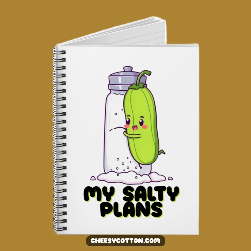 Funny Pickle Climb Notebook: Jot Down Goals with This Character Journal