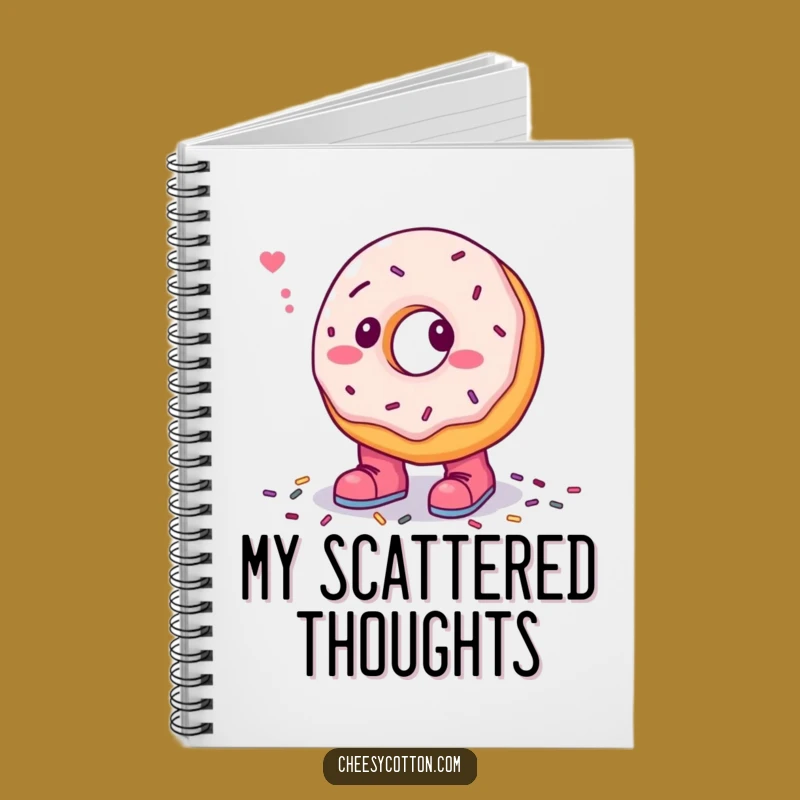 Funny Donut Boots Notebook: Jot Down Sweet Thoughts with This Journal