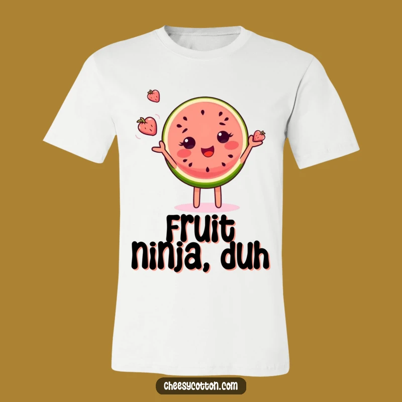Funny Watermelon Juggling Shirt - Wear This Delightful Fruit for Maximum Fun