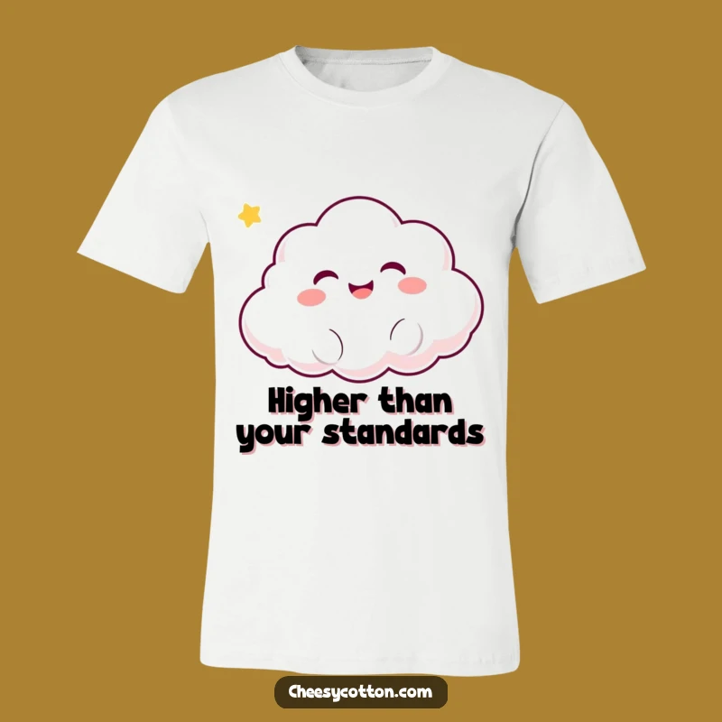 Funny Kawaii Cloud T-Shirt: Giggles Galore, Hilarious Gift For Sky Lovers