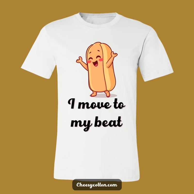 Funny Hot Dog T-Shirt: Show Off Your Moves, a Hilarious Gag Gift!