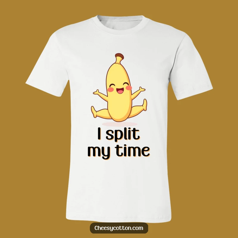 Funny Banana Split Shirt - Show Off Your Playful Side