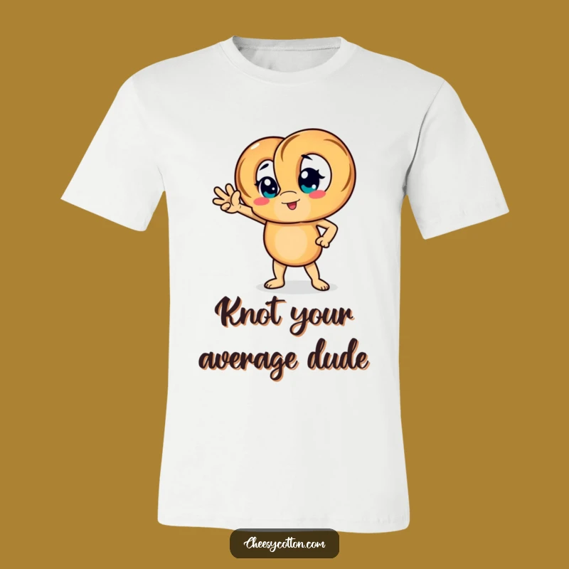 Funny Pretzel Pose T-Shirt - Own Your Style Gift!