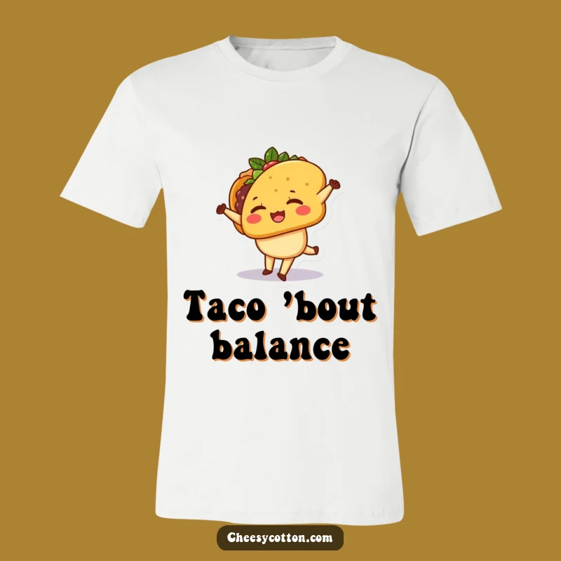 Funny Kawaii Taco Cartwheel T-Shirt: Hilarious and Cute Apparel Gift